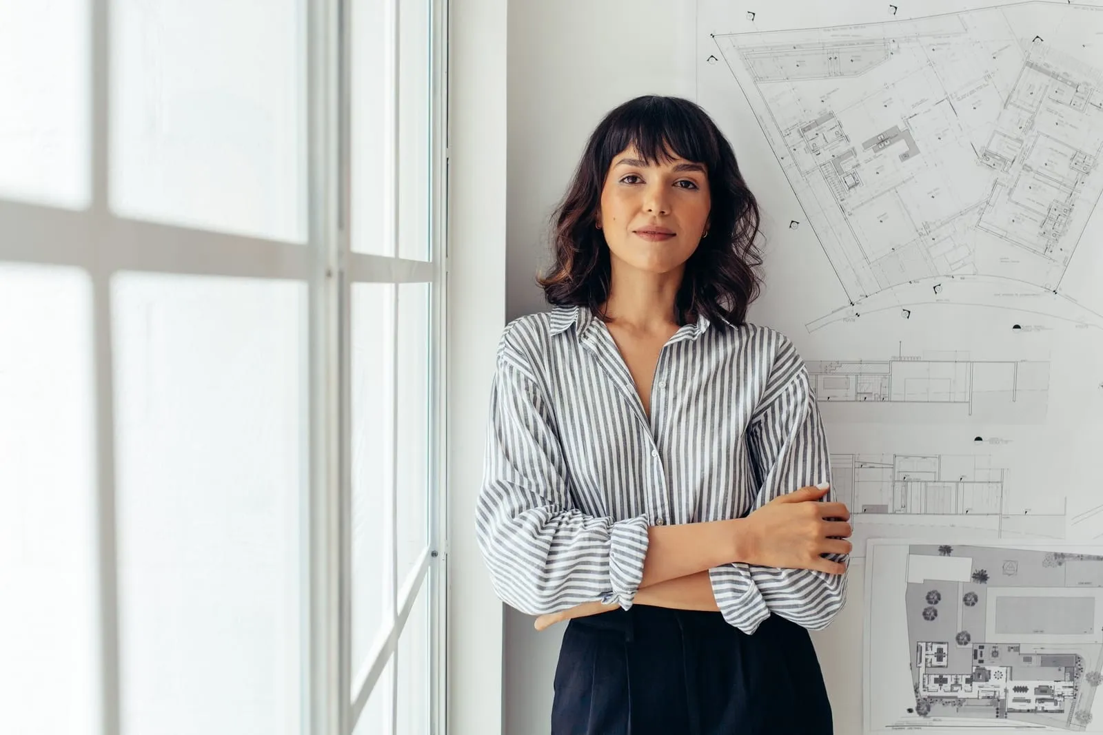 Selbstbewusste Architektin im Amt